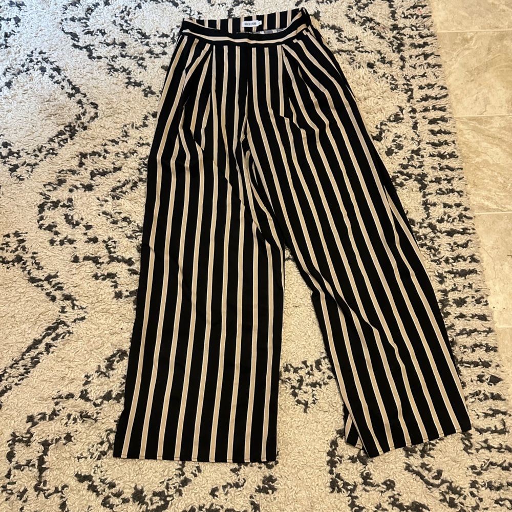 Height of Fashion Striped Dress Pants